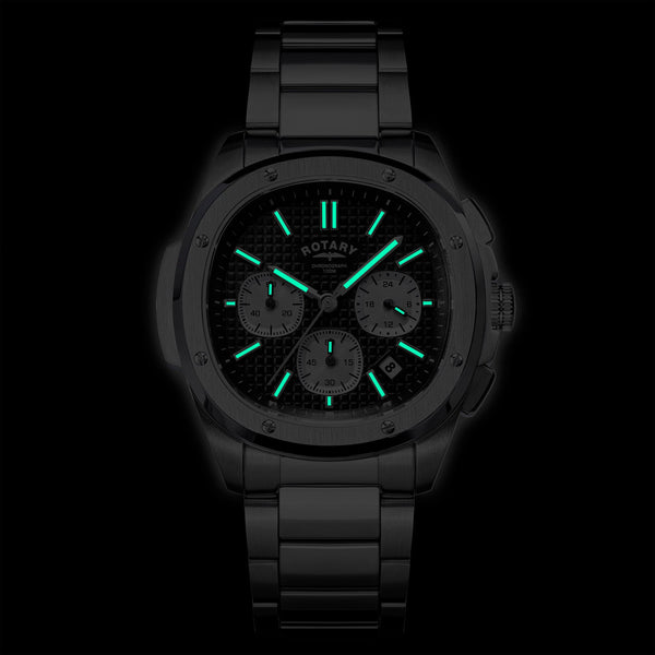 Rotary Gents Stainless Steel Watches Additional View