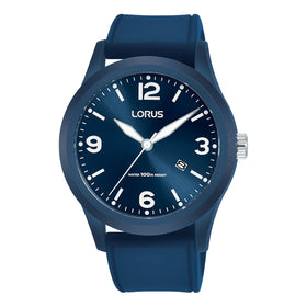 Lorus Gents Silicone Strap Watch RH953LX9