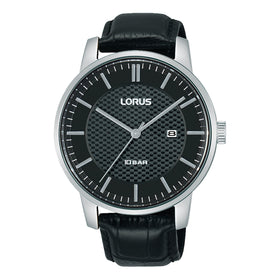 Lorus Gents 42 mm Quartz Black Dial Watch RH981NX9