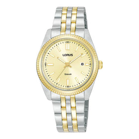 Lorus Ladies Two Tone Stainless Steel Bracelet Watch RJ280BX9