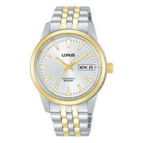 Lorus Ladies 36mm Two-Tone Stainless Steel Automatic Dress Watch RL404CX9