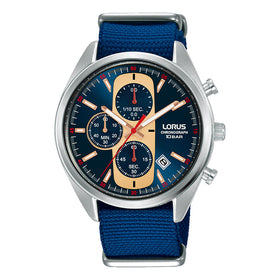 Lorus Gents 42mm Sports Chronograph Watch RM357GX9