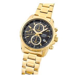 Lorus Gents Yellow Gold Quartz Watch Secondary View