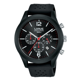 Lorus Gents Chronograph Sports 44mm 10ATM Watch RT349HX9