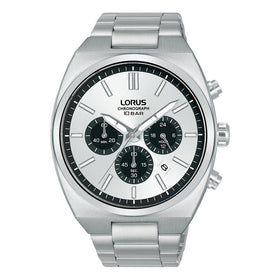 Lorus Gents Urban Chronograph 43mm Stainless Steel Watch RT369KX9