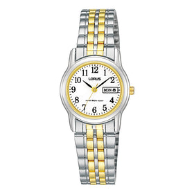 Lorus Ladies Two Tone Bracelet Watch RXU11AX9
