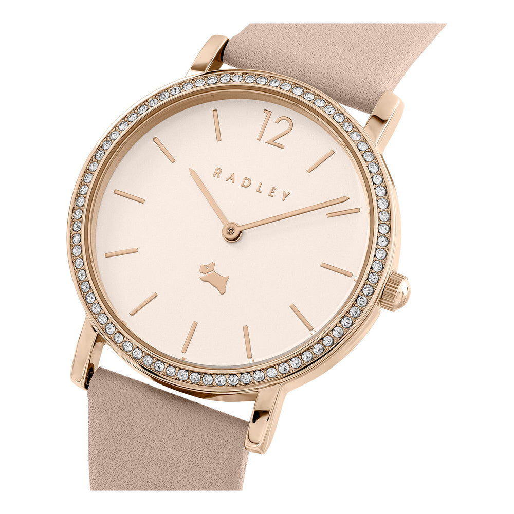Radley Ladies Rose Gold-Tone LLB Quartz Watch Primary View