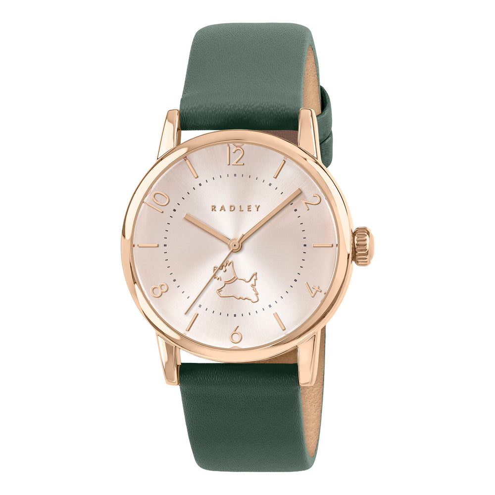 Radley Ladies Rose Gold-Tone LLB Quartz Watch Primary View