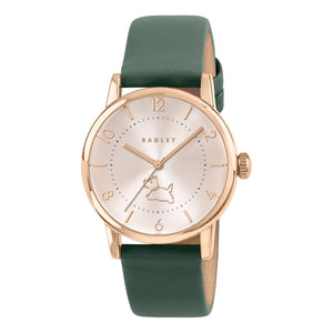 Radley Ladies Rose Gold-Tone LLB Quartz Watch Primary View