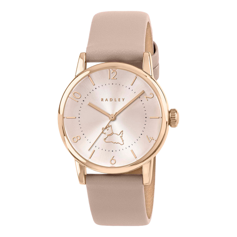 Radley Ladies Rose Gold-Tone LLB Quartz Watch Primary View