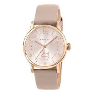 Radley Ladies Rose Gold-Tone LLB Quartz Watch Primary View