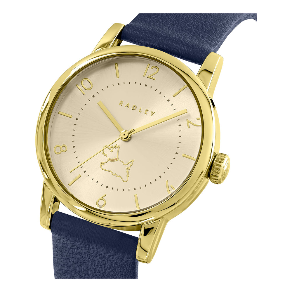 Radley Ladies Gold-Tone LLB Quartz Watch Primary View