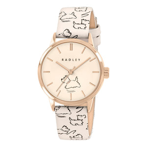 Radley Ladies Rose Gold Plated Quartz Watch Primary View