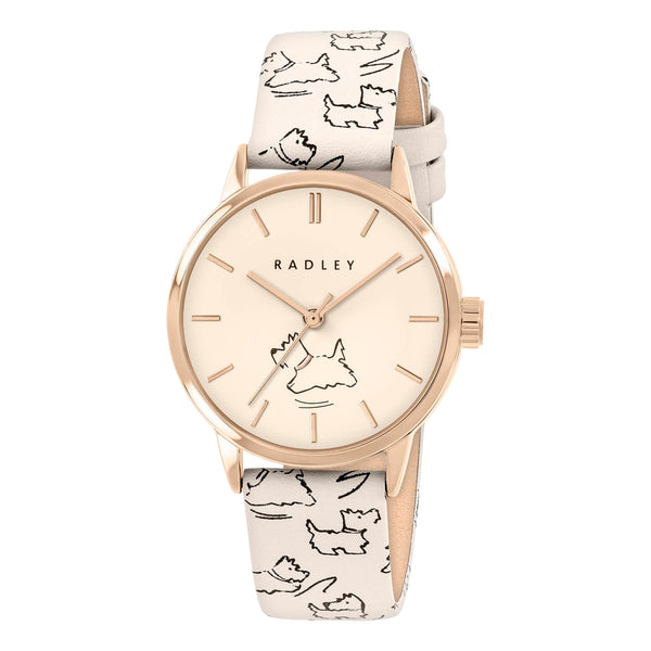 Radley Ladies Rose Gold Plated Quartz Watch Primary View
