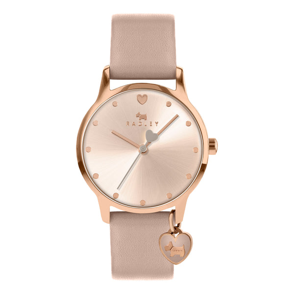 Radley Ladies Rose Gold-Tone LLB Quartz Watch Primary View
