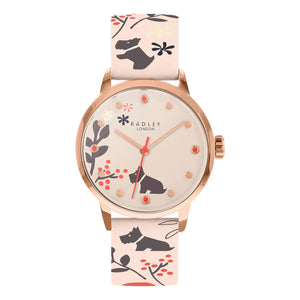 Radley Ladies Rose Gold-Tone LLB Quartz Watch Primary View