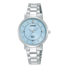 Lorus Ladies Solar Elegance 30mm Stainless Steel Watch RY519AX9