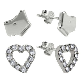 Radley Love Sterling Silver Earrings RYJ1035
