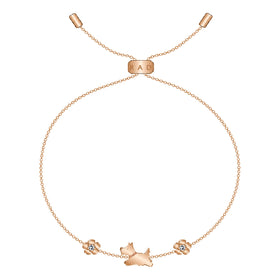 Radley Ladies Dog & Flower Charm Bracelet RYJ1514S