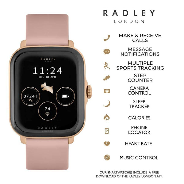 Radley Ladies Silicone Watches Additional View