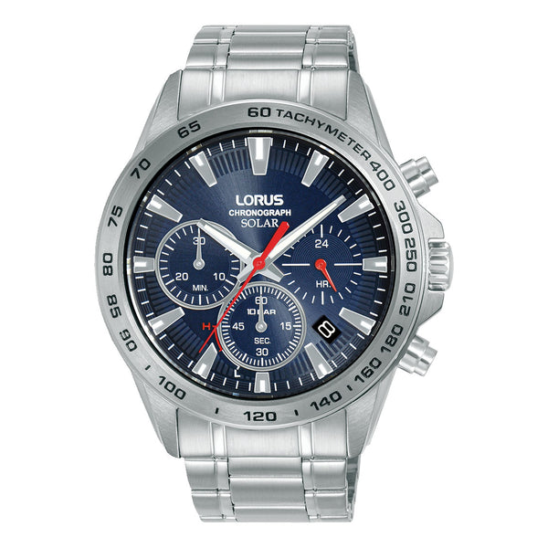 Lorus Gents Stainless Steel Solar Watch Primary View