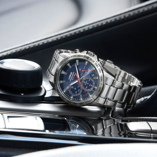Lorus Gents Silver Solar Watch Secondary View