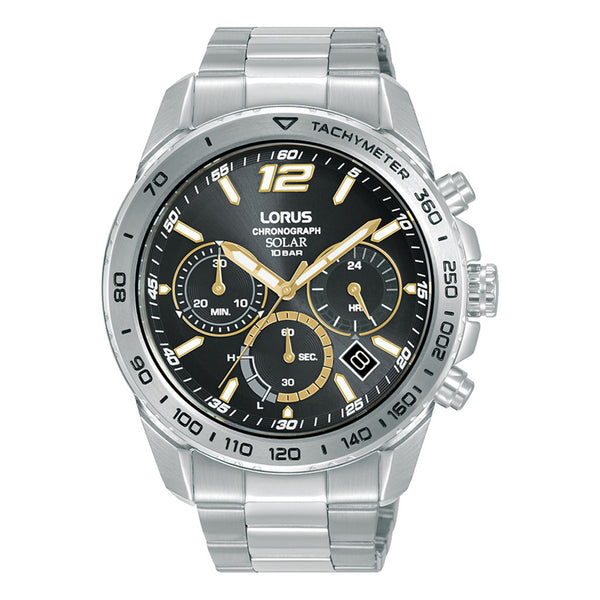 Lorus Gents Stainless Steel Solar Watch Primary View