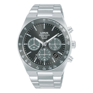 Lorus Gents Stainless Steel Solar Watch Primary View