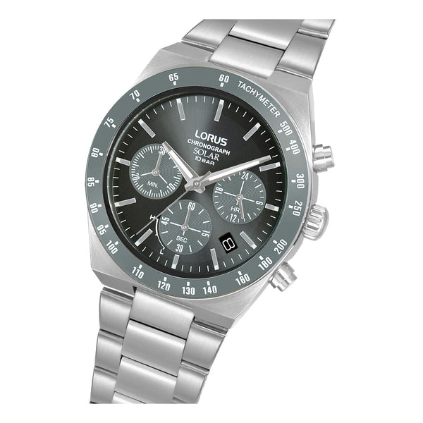 Lorus Gents Silver Solar Watch Secondary View