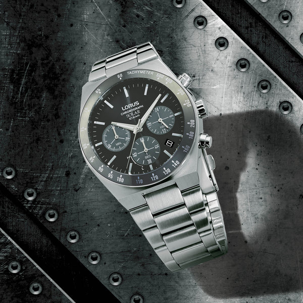 Lorus Gents 42mm Case Diameter Solar Watch Additional View