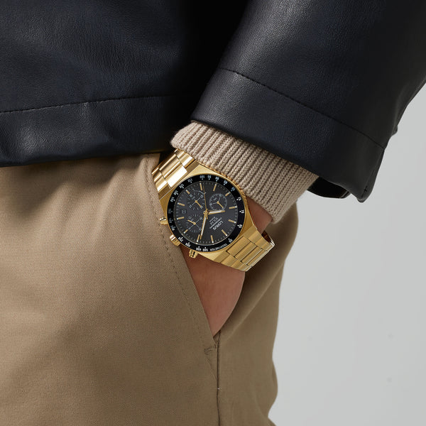 Lorus Gents Yellow Gold Watches Additional View