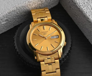 Seiko Gents PVD Plated Stainless Steel Wristwatch Additional View