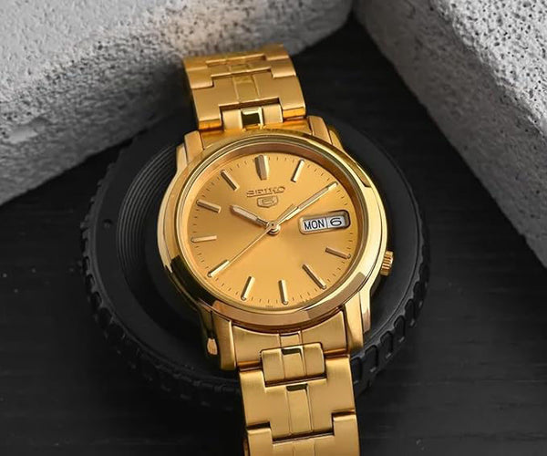 Seiko Gents PVD Plated Stainless Steel Wristwatch Additional View