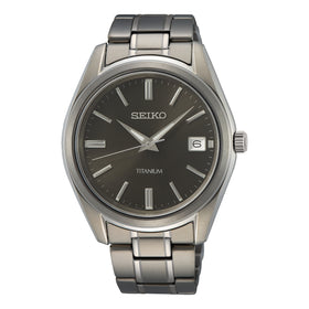 Seiko Gents Classic Titanium Dress Watch SUR375P1