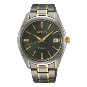 Seiko Gents Titanium Quartz Watch Primary View