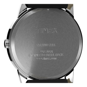 Timex Gents Leather Wristwatch Additional View