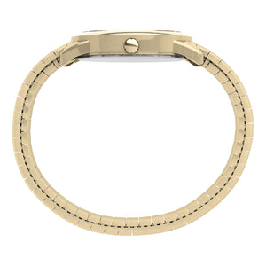 Timex Gents Gold Quartz Watch Secondary View