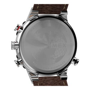 Timex Gents Leather Wristwatch Additional View