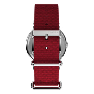 Timex Gents White Quartz Watch Additional View