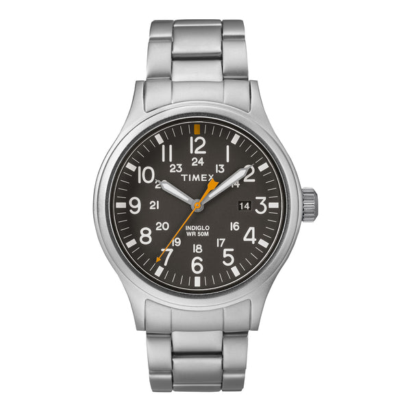 Timex Gents Stainless Steel Quartz Watch Primary View