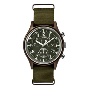 Timex Gents Ion Coated Stainless Steel Quartz Watch Primary View