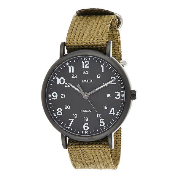 Timex Gents Ion Coated Stainless Steel Wristwatch Secondary View