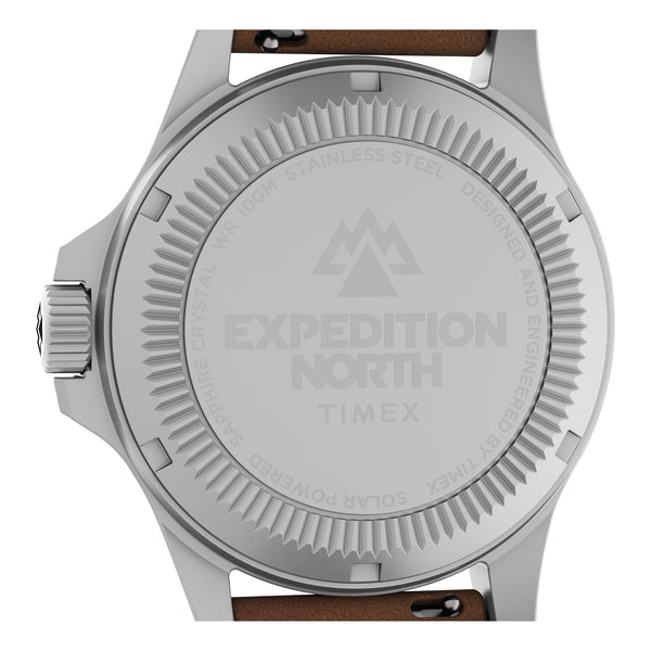 Timex Gents Leather Wristwatch Additional View