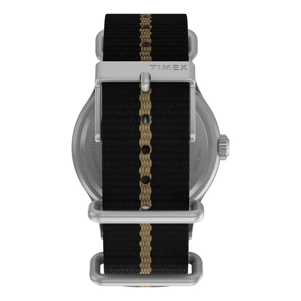 Timex Gents Black Quartz Watch Additional View