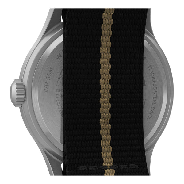 Timex Gents Fabric Quartz Watch Additional View