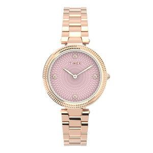 Timex Ladies PVD Plated Stainless Steel Quartz Watch Primary View