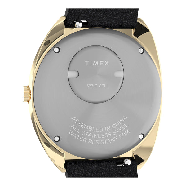 Timex Gents Leather Wristwatch Additional View