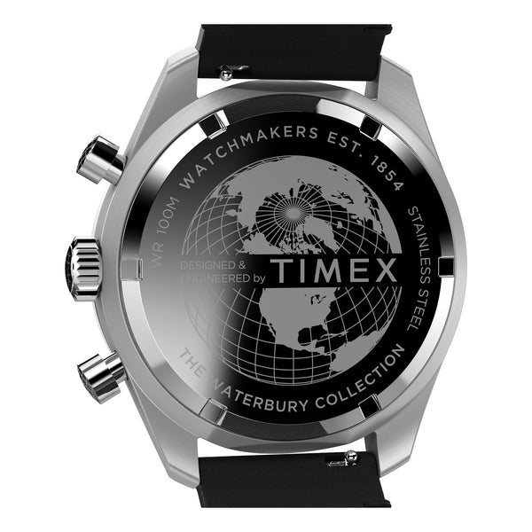 Timex Gents Leather Wristwatch Additional View