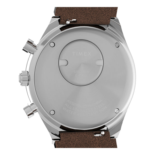 Timex Gents Leather Quartz Watch Additional View