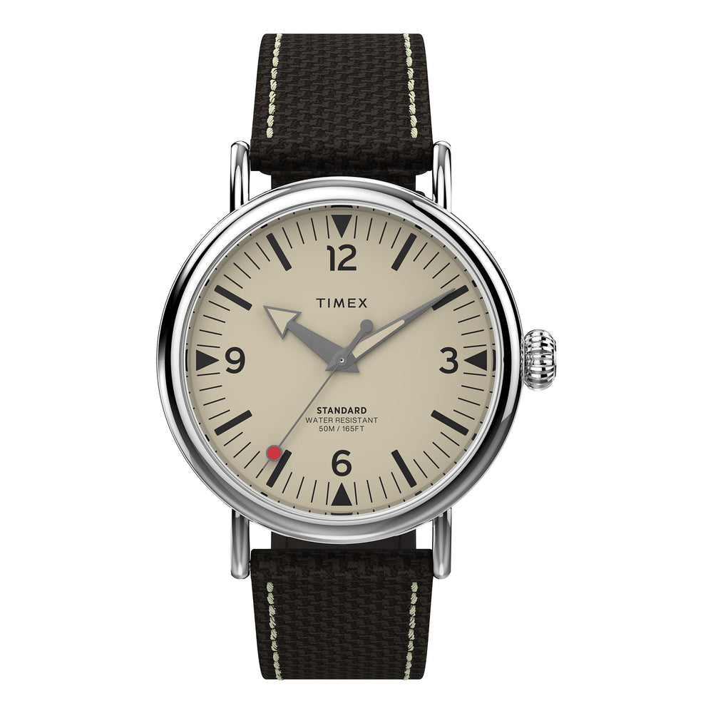 Timex Gents Stainless Steel Quartz Watch Primary View